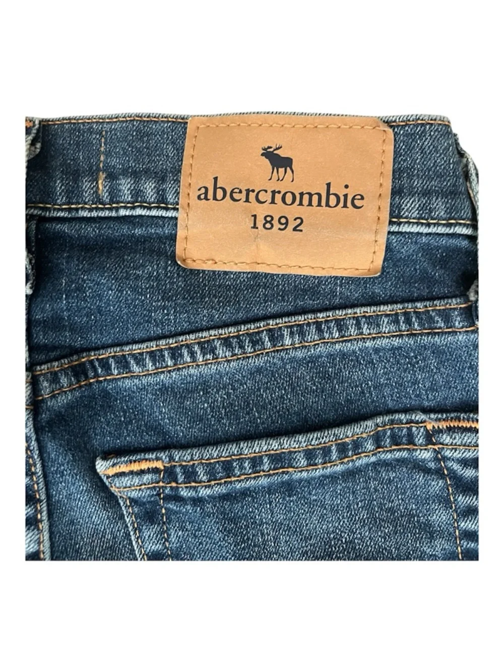 abercrombie kids Skinny Jeans in Blue Wash